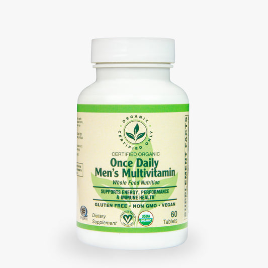 Certified Organic Once Daily Mens Multi (60 Tab)