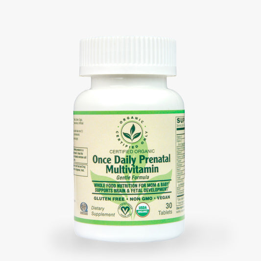 Certified Organic Once Daily Prenatal Multi (30 Tab)