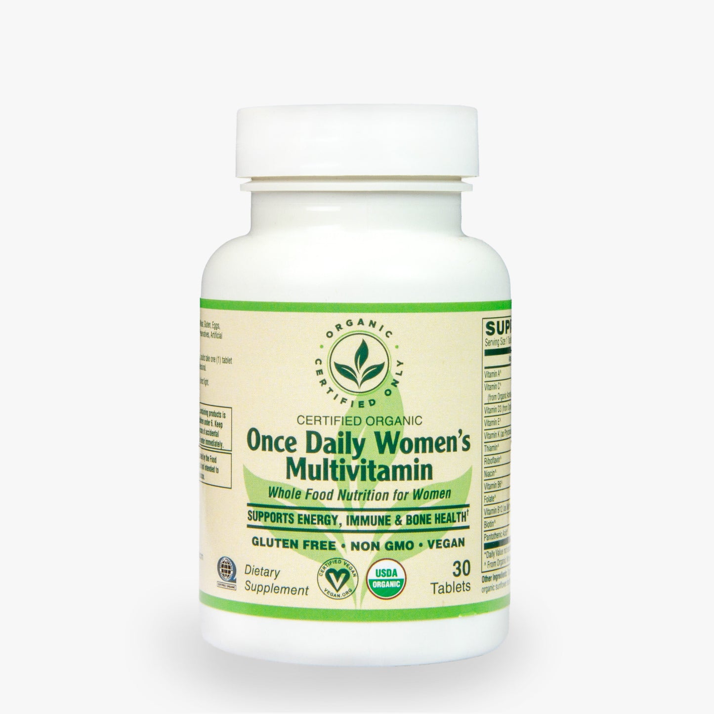 Certified Organic Once Daily Womens Multi (30 Tab)