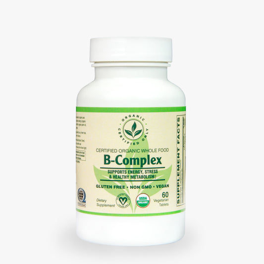 Certified Organic Whole Food B-Complex