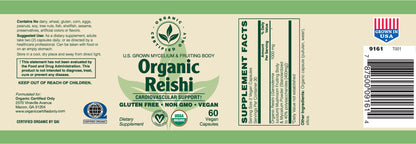 Certified Organic Reishi Mushroom