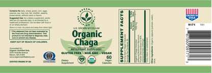 Certified Organic Chaga