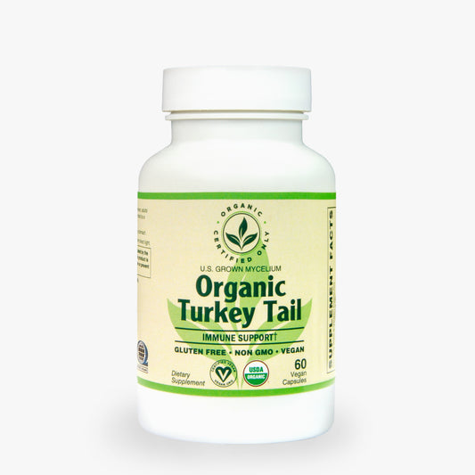 Certified Organic Turkey Tail Mushroom