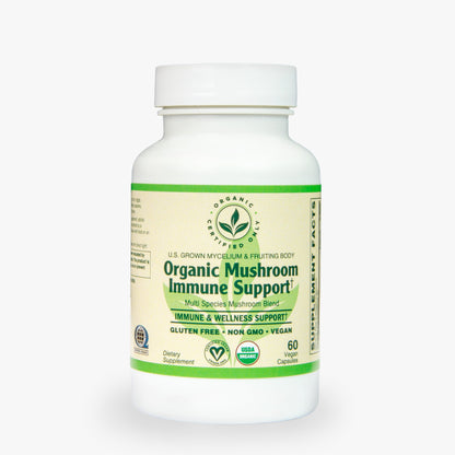 Certified Organic Mushroom Immune Support