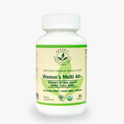 Certified Organic Whole Food Womens 40+ Multi