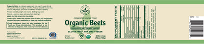 Fermented Whole Food Certified Organic Beets (4.76oz)