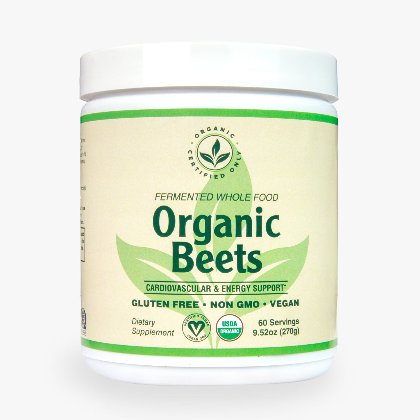 Fermented Whole Food Certified Organic Beets (9.52oz)