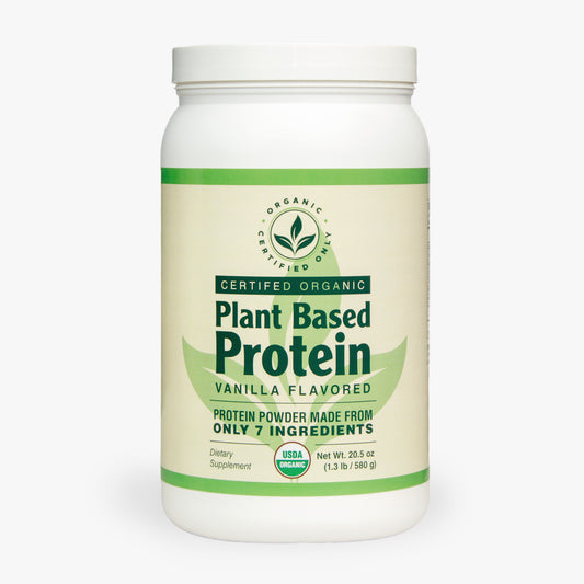 Certified Organic Plant Based Protein - Vanilla